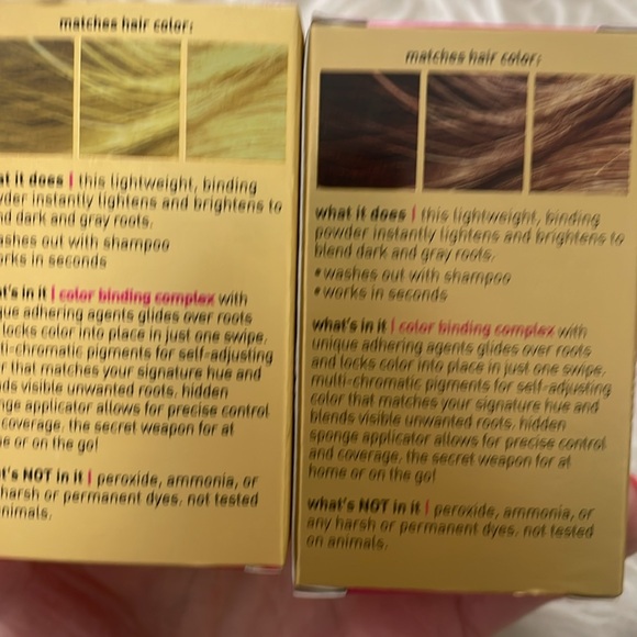 NIB Style Efit blonde perfection root touch up & concealer set (5) spray/powder - Picture 4 of 6